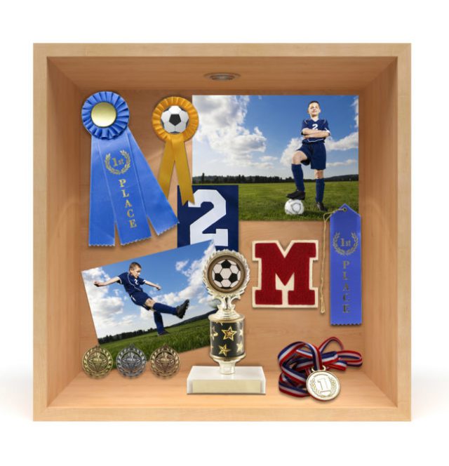 Sports Shadow Box Kodak Moments